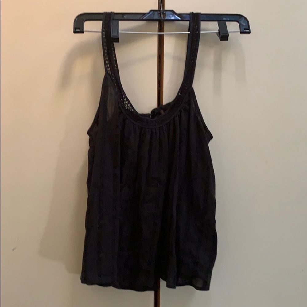 EUC. Anthropologie, Ecote, backless tank top XS.